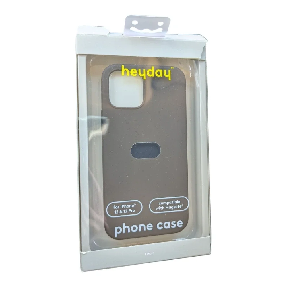 K2. Heyday Silicone Case‎ For Apple iPhone 12/iPhone 12 Pro - Black